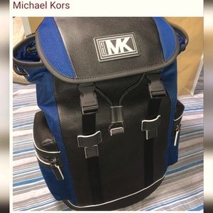 Michael Kors Back Pack. Navy Blue & black.